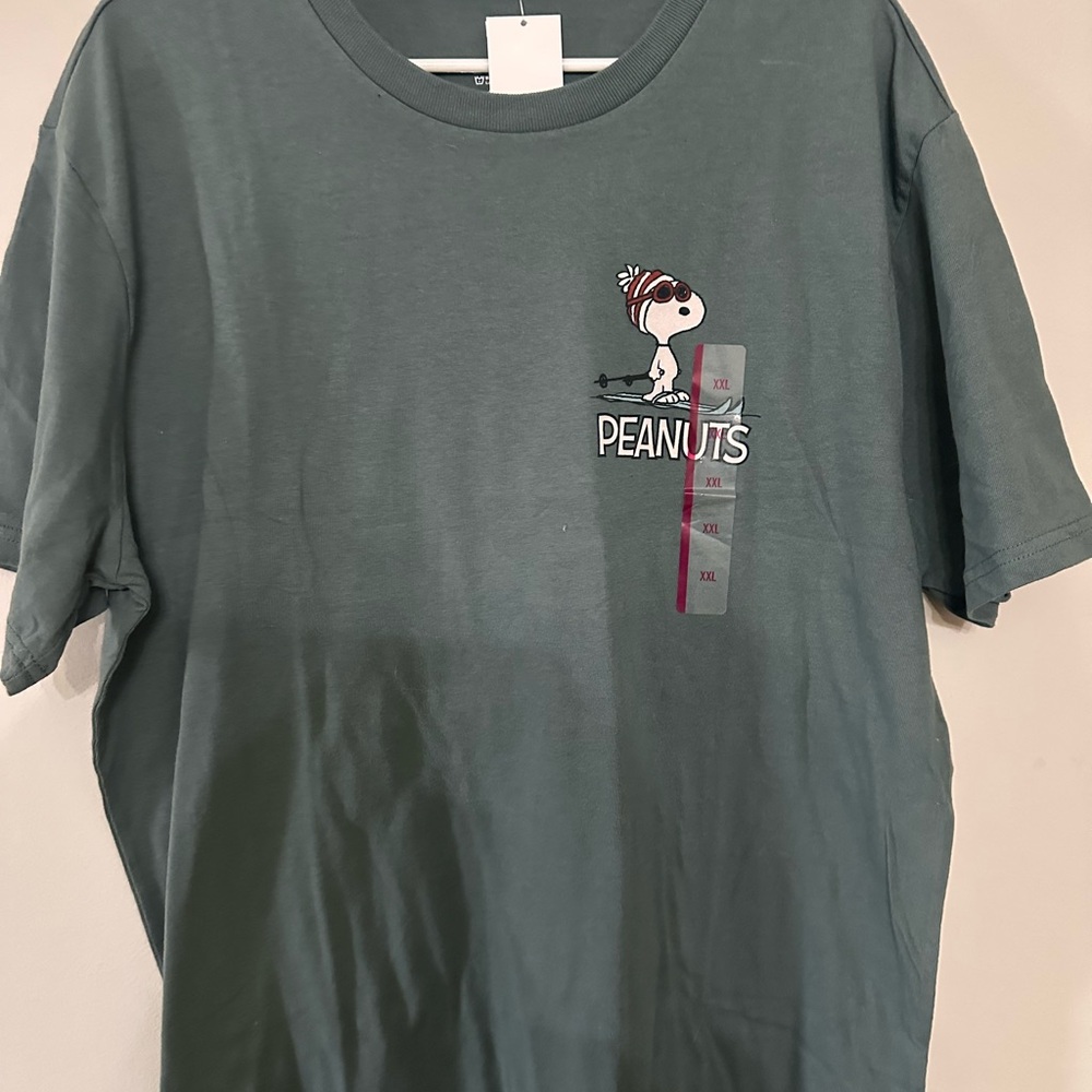 Peanuts Teal Snoopy T-Shirt